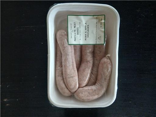 Pack of 6 Pork & Apple Sausages (Gluten Free)