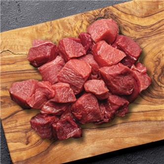 Premium Grass-Fed Diced Beef