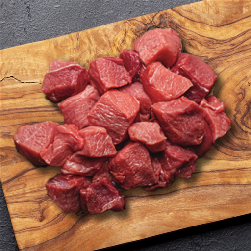 Premium Grass-Fed Diced Beef