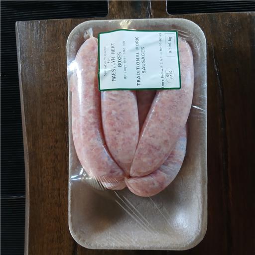 Pack of 6 Pork Sausages (Gluten Free) "FRESH TILL 31ST JANUARY" Frozen available.