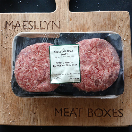 Maesllyn Beef Burgers (Gluten Free)