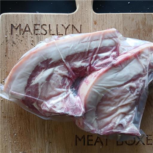 Home-Reared Pork Chops ** available again from 3rd November  **