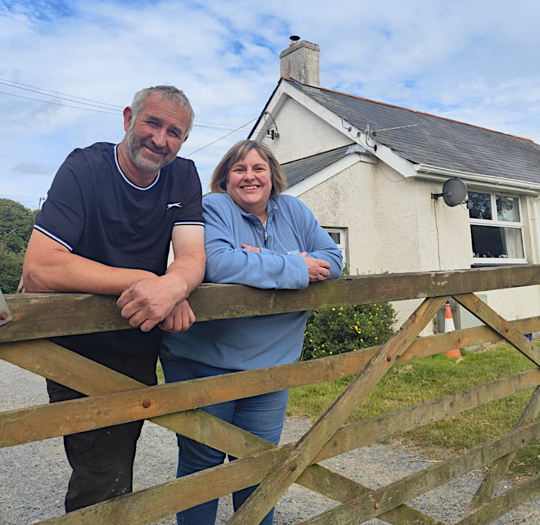 Craig and Gillian Rimmer of Maesllyn Meatboxes